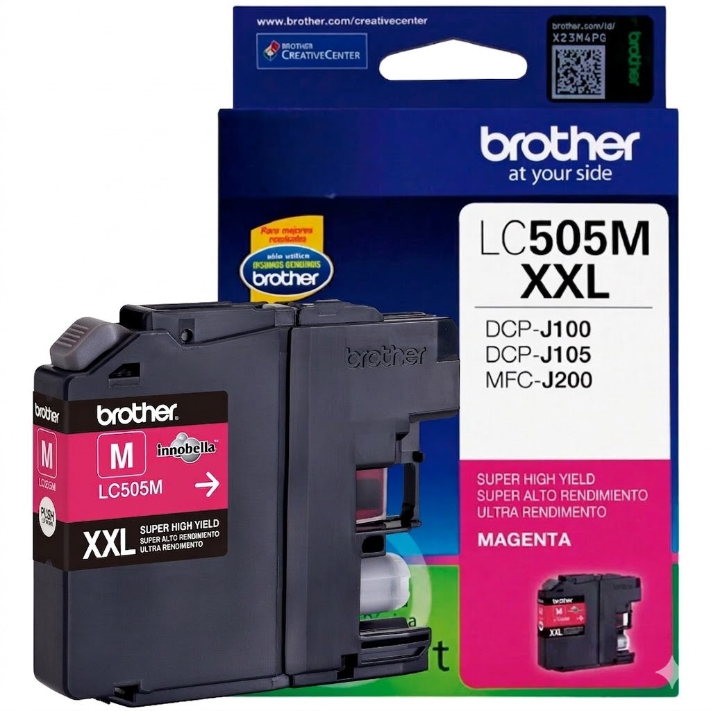 BROTHER LC505M Cartucho de Tinta Color Magenta 1300 Paginas