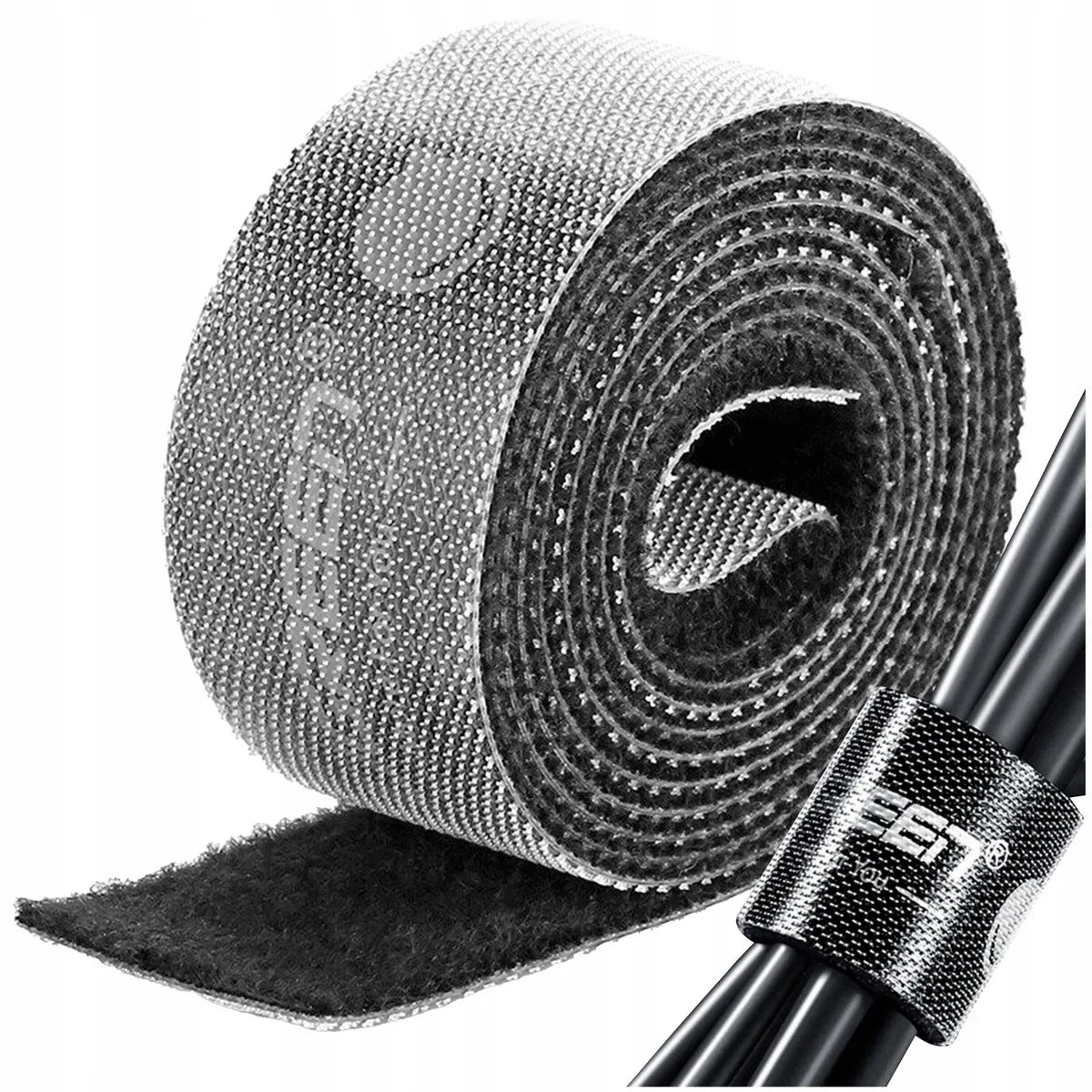 UGREEN LP124 40354 Correa de velcro 2m Organizador Nailon Adhesivo