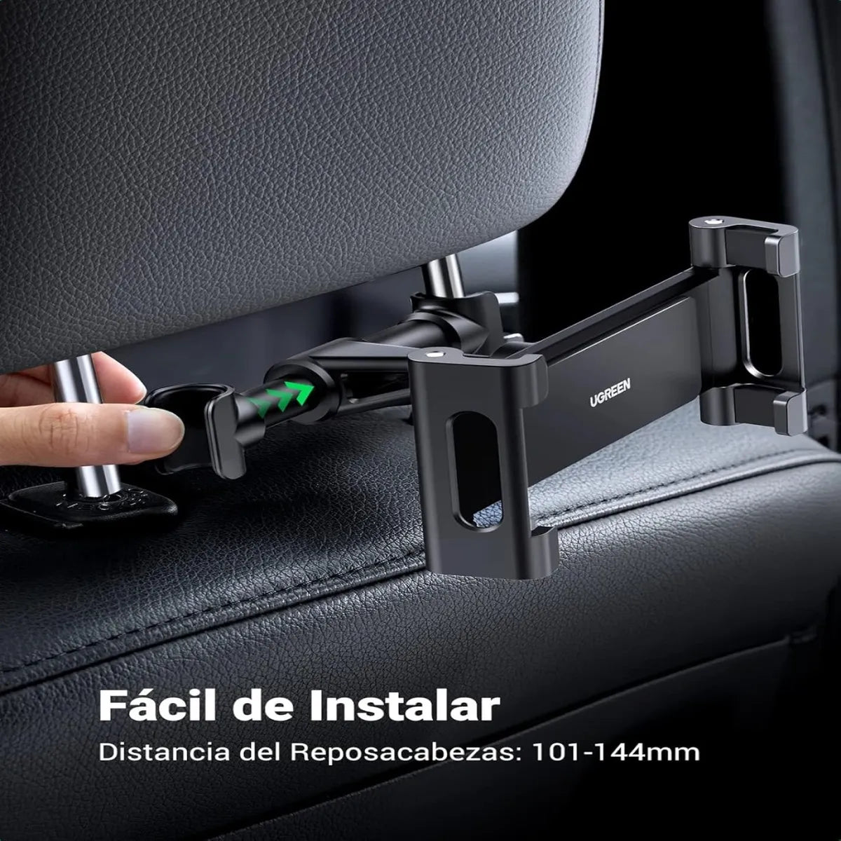 UGREEN LP160 60108 Soporte Ajustable para Tableta en Asiento de Auto