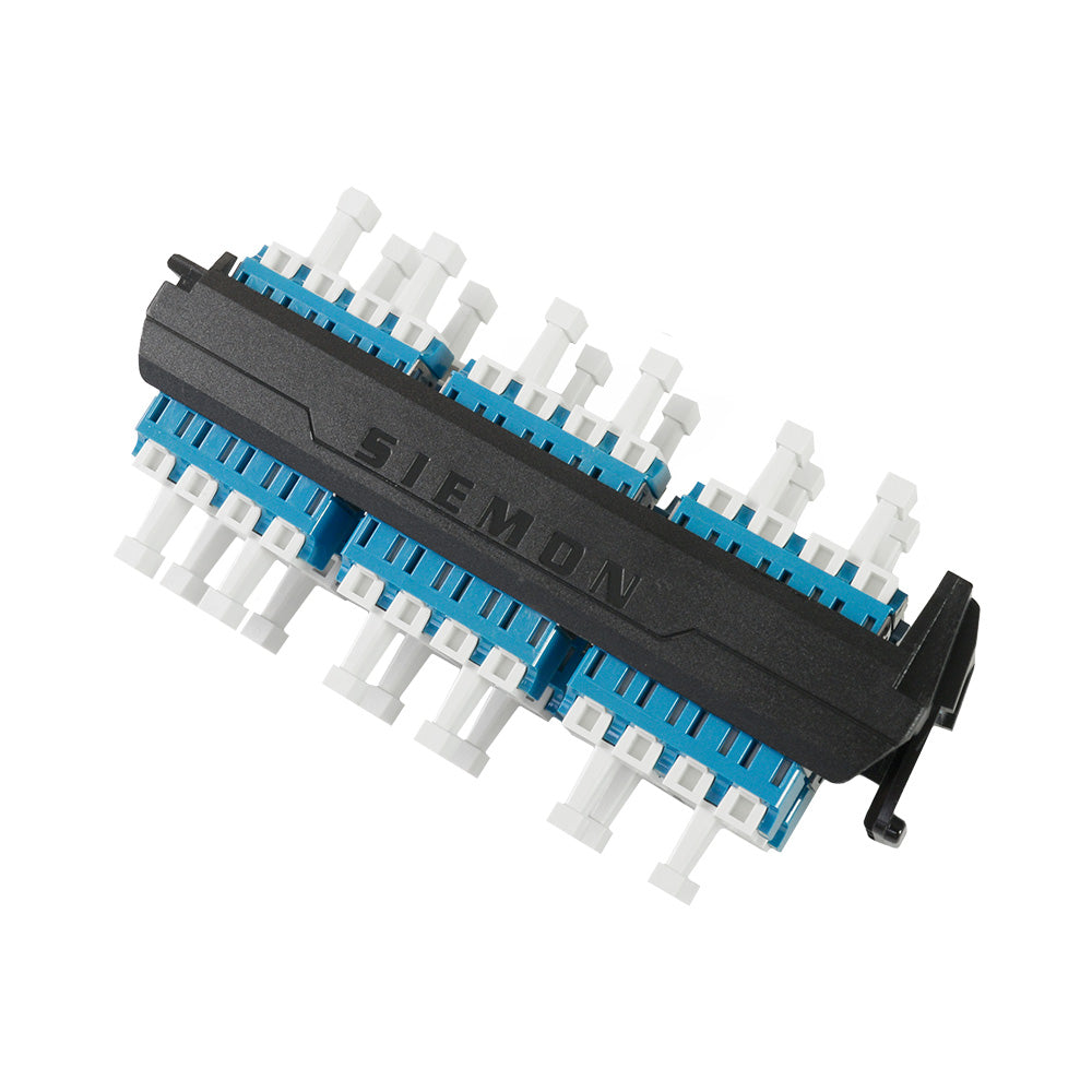 SIEMON LVA24-LCU-BC-A Panel FO LightVerse,24 Acopladores, LC Monomodo