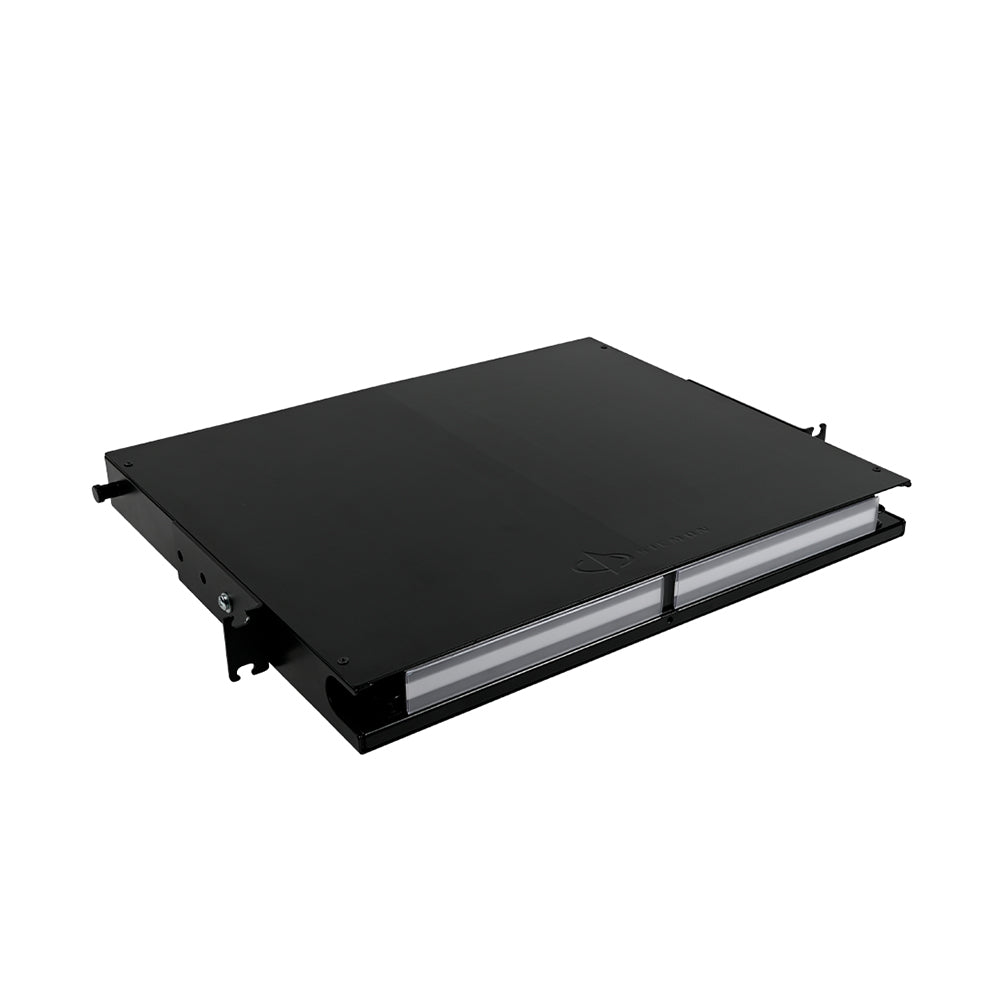 SIEMON LVE-1U-MD-T01A Gabinete, Fibra LightVerse, Plus 4 A, 1-RU Deslizable