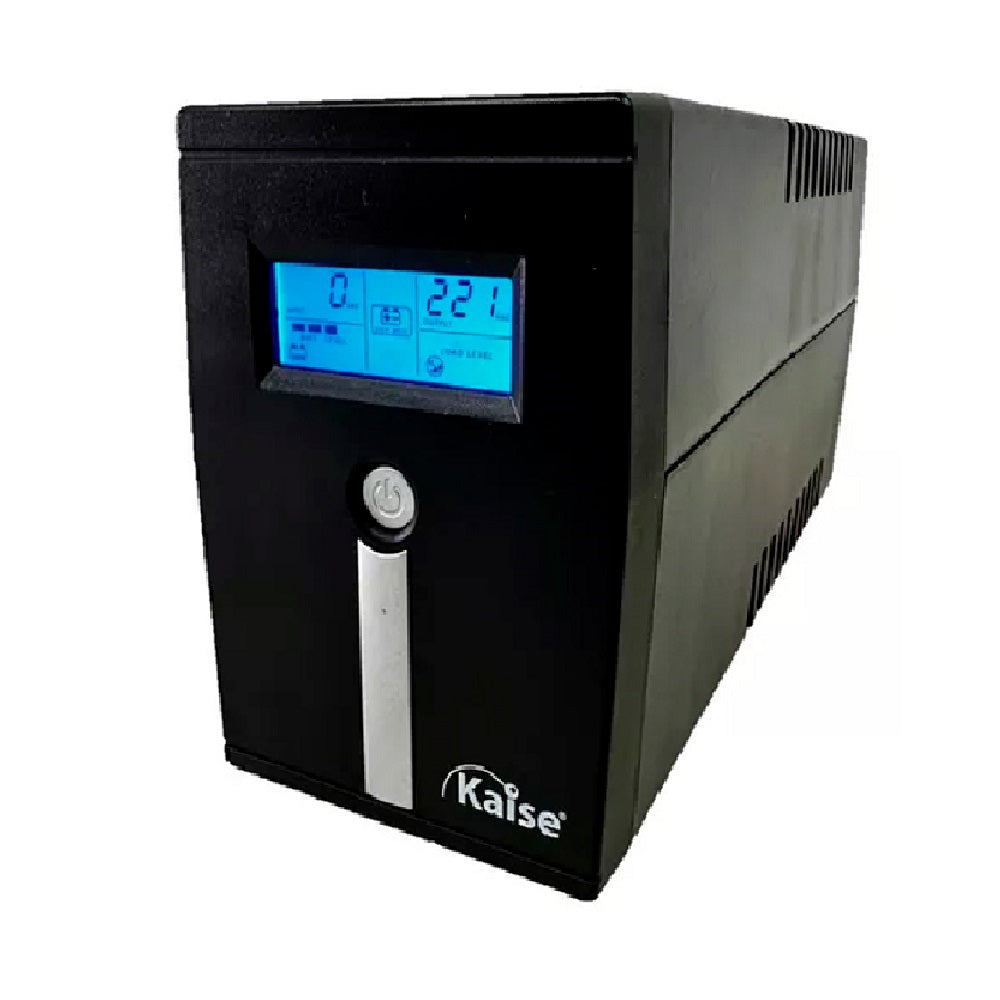 KAISE KUKS-M6-PE UPS Interactivo 600VA 360W 4 Tomas Pantalla LCD