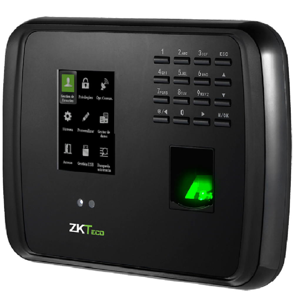 ZKTECO MB460 Control de Asistencia y Acceso con Lector de Rostro, Huella y Tarjeta