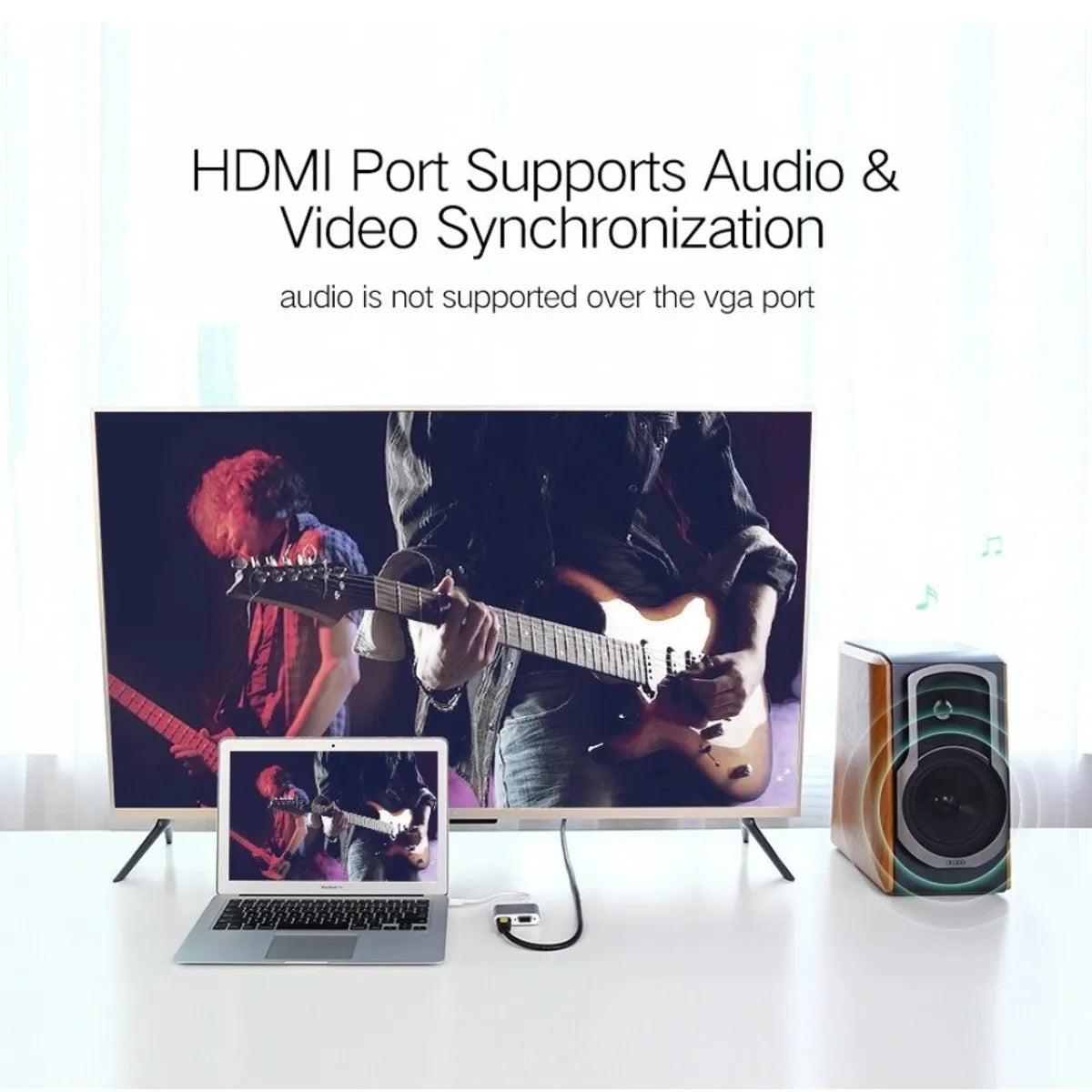UGREEN MD115 20421 Adaptador Mini DisplayPort a HDMI y VGA
