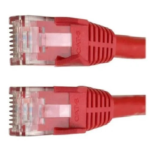 TRIPP LITE N201-001-RD Cable Ethernet UTP Cat6 Gigabit (RJ45 M/M) PoE Rojo 30.48cm