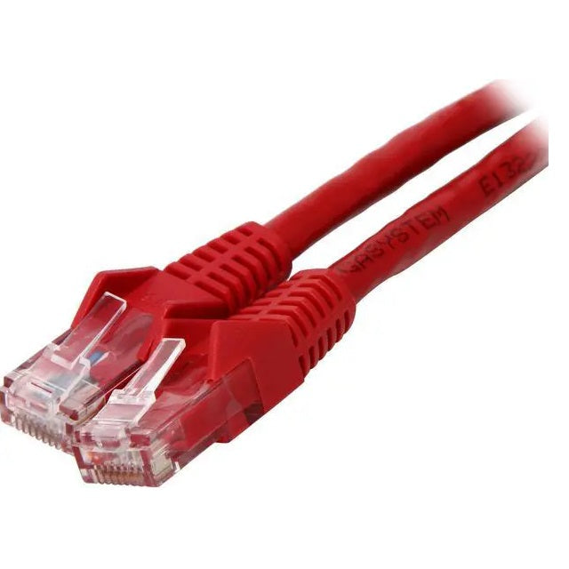 TRIPP LITE N201-001-RD Cable Ethernet UTP Cat6 Gigabit (RJ45 M/M) PoE Rojo 30.48cm