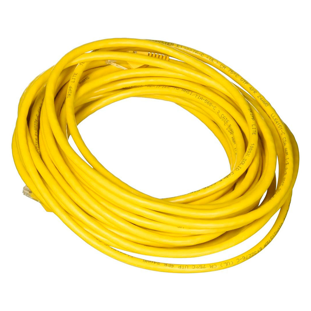 TRIPP LITE N201-002-YW Cable Ethernet (UTP) Cat6 Gigabit (RJ45 M/M) PoE Amarillo 61 cm