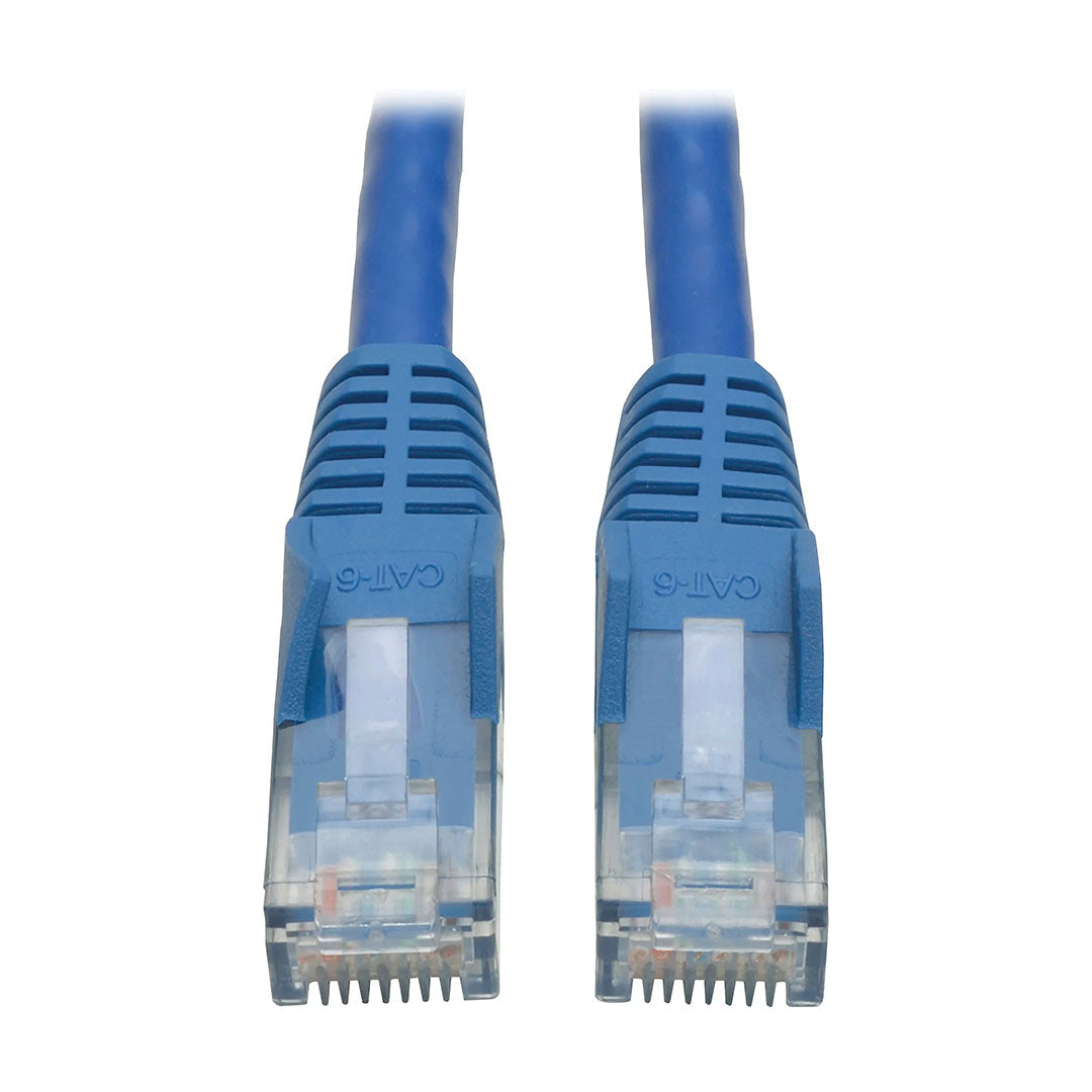 TRIPP LITE N201-007-BL Cable Patch Moldeado Snagless Cat6 Gigabit RJ45 M/M Azul de 2.13mts.