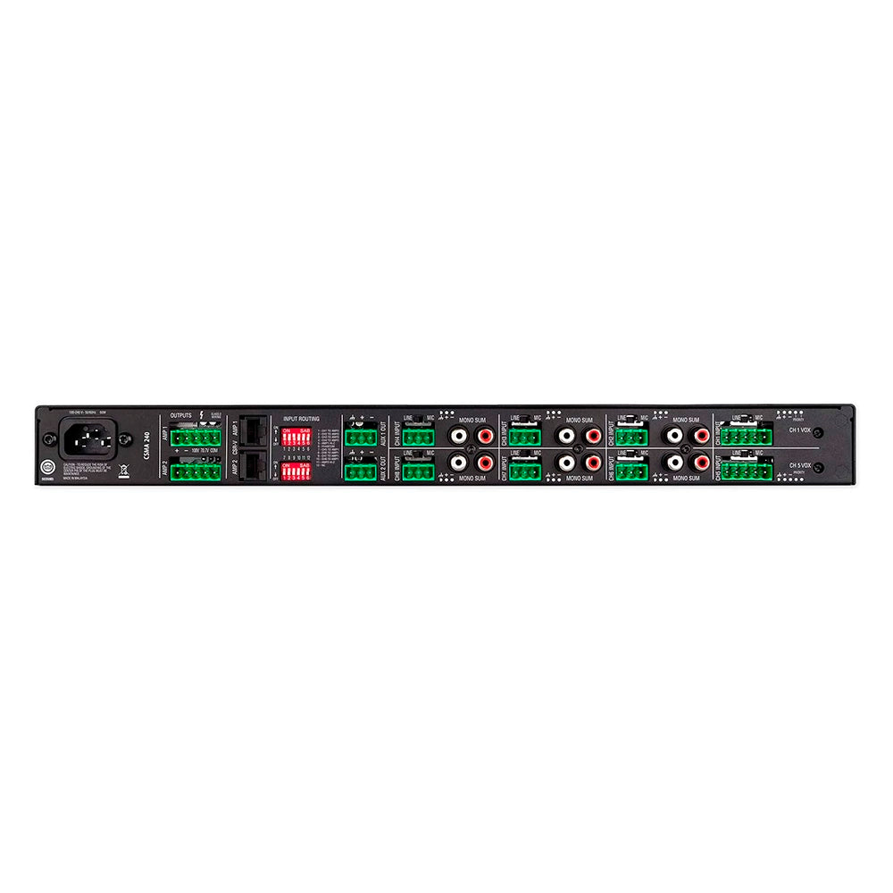 JBL NCSMA240-U-EU Amplificador de Potencia