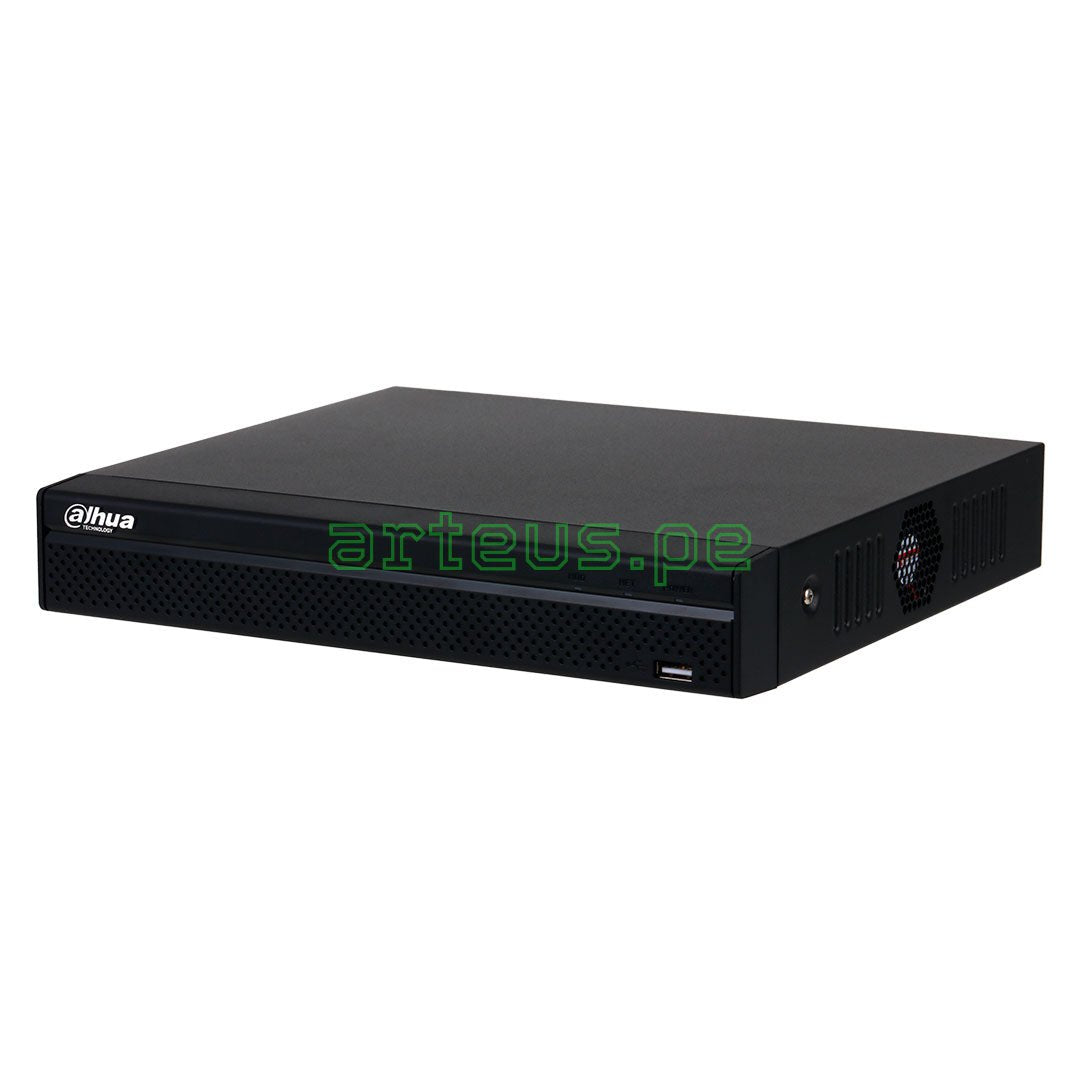 DAHUA NVR4116HS-4KS3 Grabador de vídeo en Red Compacto de 16 canales, 1U y 1 HDD Lite