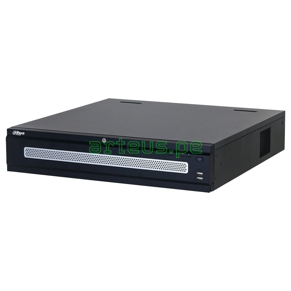 DAHUA NVR608H-64-XI Grabador NVR 4K 64CH(32MP) 1024Mbps, 8HDD, 1eSata, Raid. WIZMIND