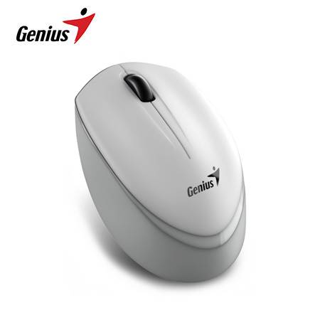 GENIUS NX-7009-A Mouse óptico inalámbrico Blueeye ergonómico blanco plomo 31030030402