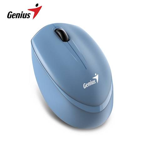 GENIUS NX-7009 Mouse óptico inalámbrico Blueeye ergonómico azul gris 31030030401