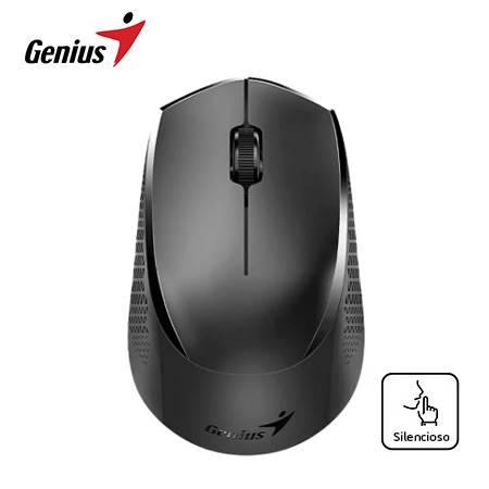GENIUS NX-8000S Mouse inalámbrico BT Blueeye silent ergonómico, negro 31030034401