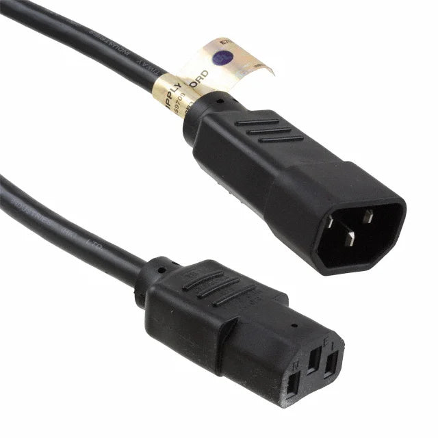 TRIPP LITE P004-004 Cable de alimentación para unidad distribución de energía (PDU) C13 a C14 10 A 250V 18 AWG 1.22m (4 pies) negro