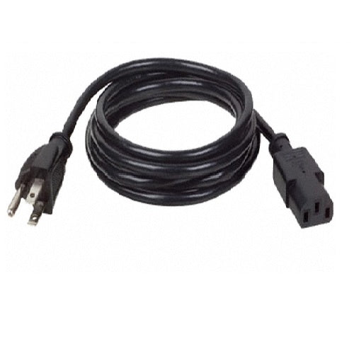 TRIPP LITE P006-006 Cable de Alimentación CA para Computadora de escritorio NEMA 5-15P a C13-10 A 125V 18 AWG 183m (6 pies) negro