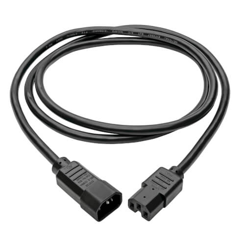 TRIPP-LITE P018-010 Cable de alimentación IEC C14 a IEC C15 15A 110-250V 3.05mts.