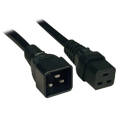 TRIPP LITE P036-006 Cable de Extensión de Alta Resistencia C19 a C20 20A 250V 12AWG 1.83m (6 pies) negro