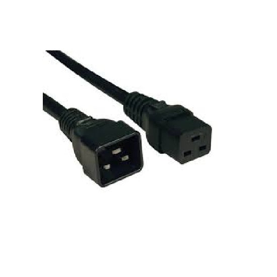 TRIPP LITE P036-006 Cable de Extensión de Alta Resistencia C19 a C20 20A 250V 12AWG 1.83m (6 pies) negro