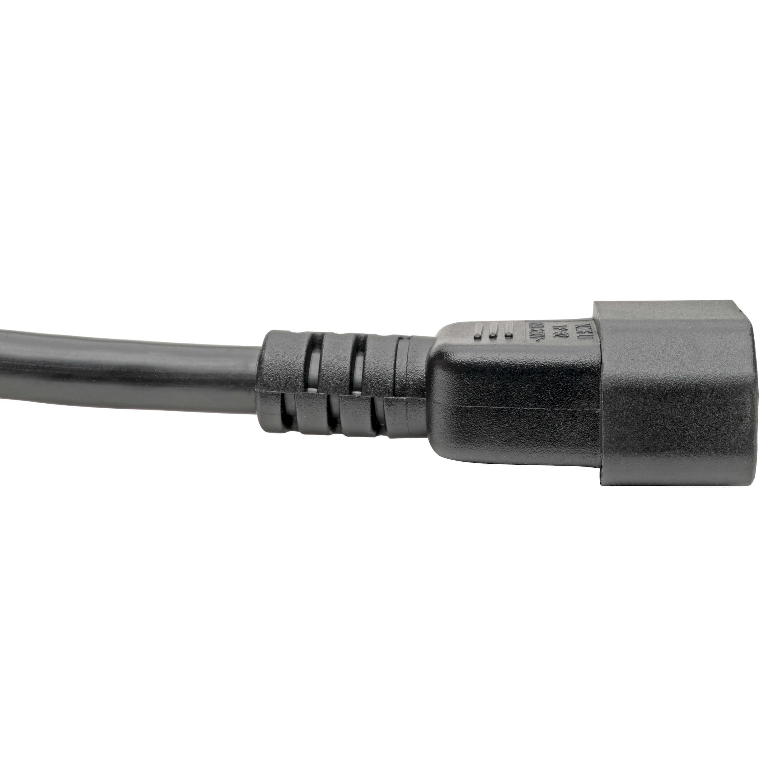 TRIPP-LITE P047-010 Cable de alimentación, C19 a C14, Alta resistencia, 15 A, 250 V, 14 AWG, 3.05 m (10 pies), negro