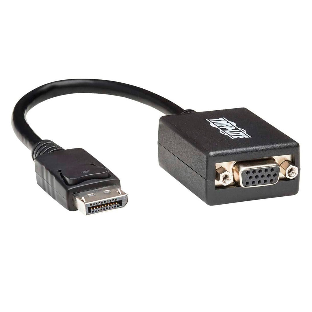 TRIPP LITE P134-06N-VGA Adaptador Activo de Vídeo DisplayPort a VGA (M/F) 15.24cm 6pulgadas