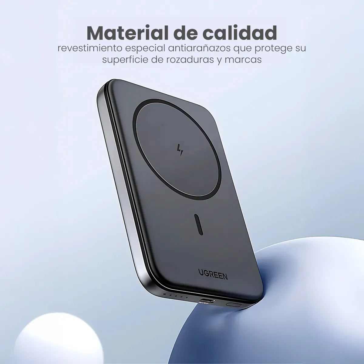 UGREEN PB560 25866 Power Bank 5000 mAh Magnetico 15W Negro