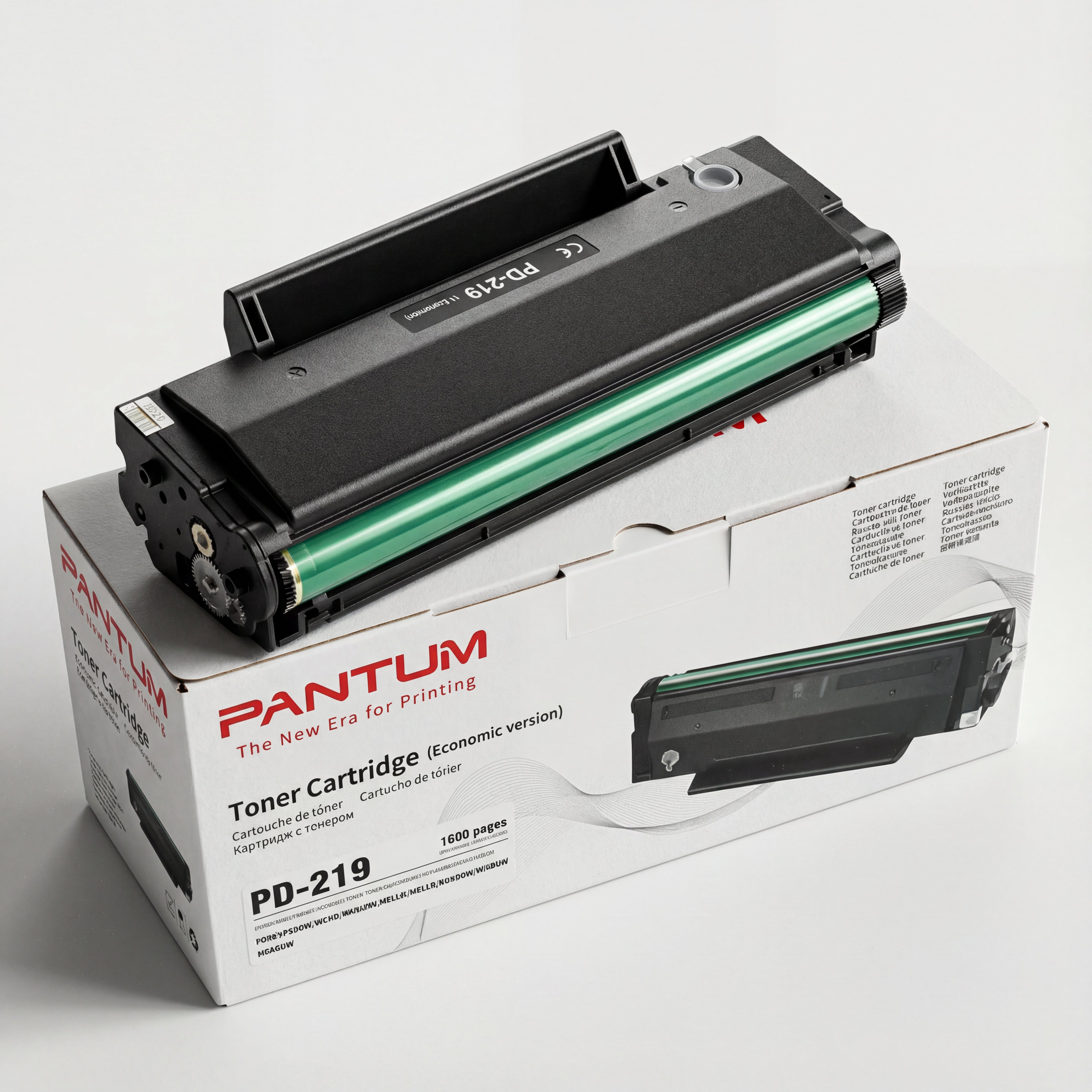 PANTUM PD-219-N Toner Negro para Impresora Rendimiento 1.6K páginas