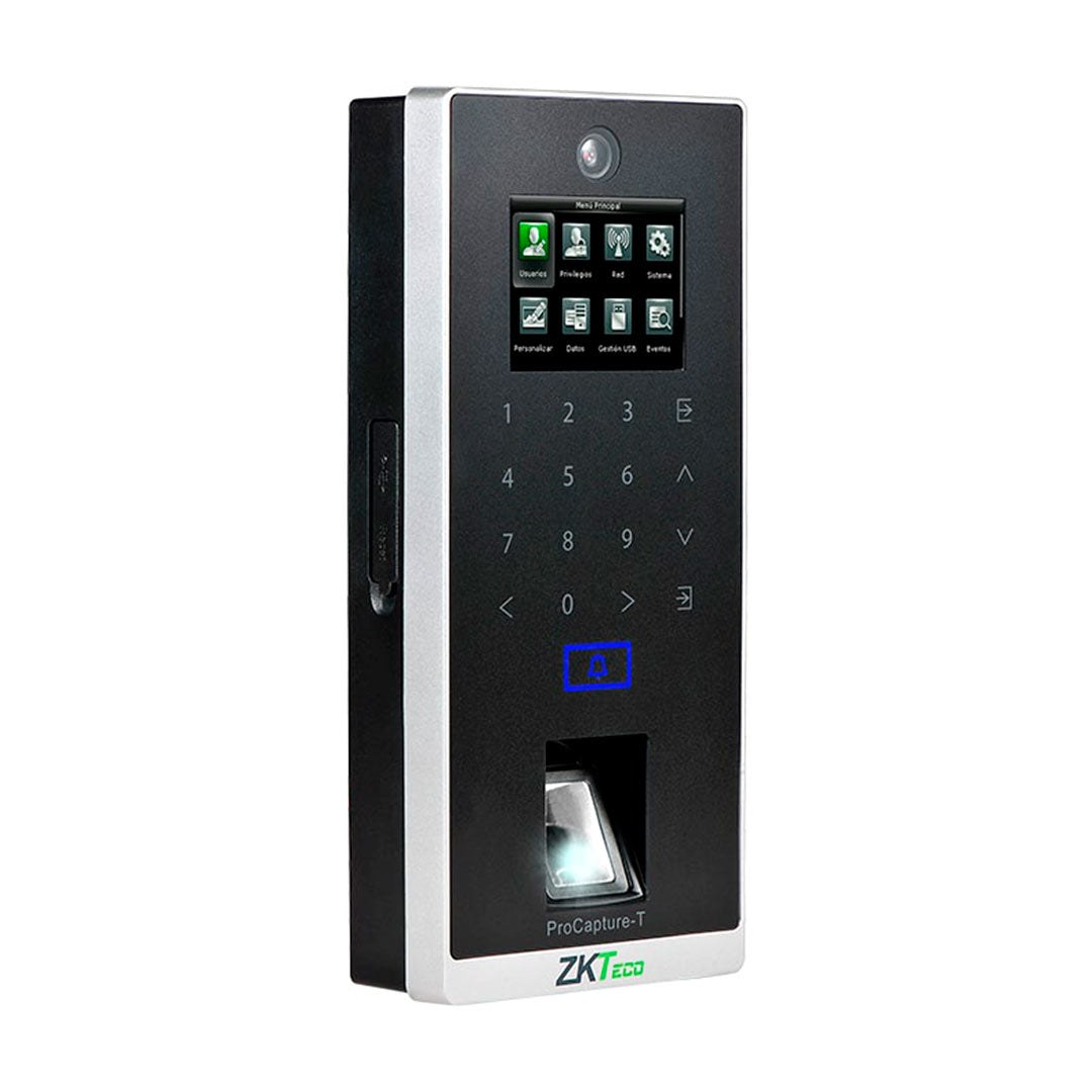 ZKTECO PROCAPTURE-WP Control de Acceso IP con Lector de Huella y Tarjeta