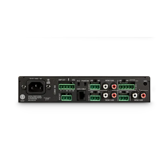 JBL NCSMA180-U-US Amplificador de Potencia