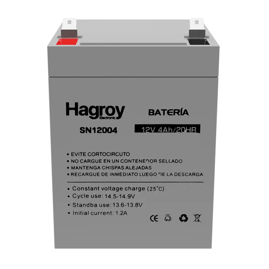 HAGROY PS4-12 Batería 12V 4A