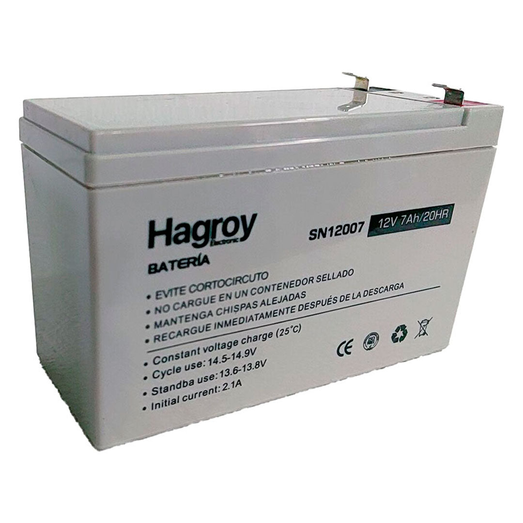 HAGROY PS7-12 Batería 12V 7A