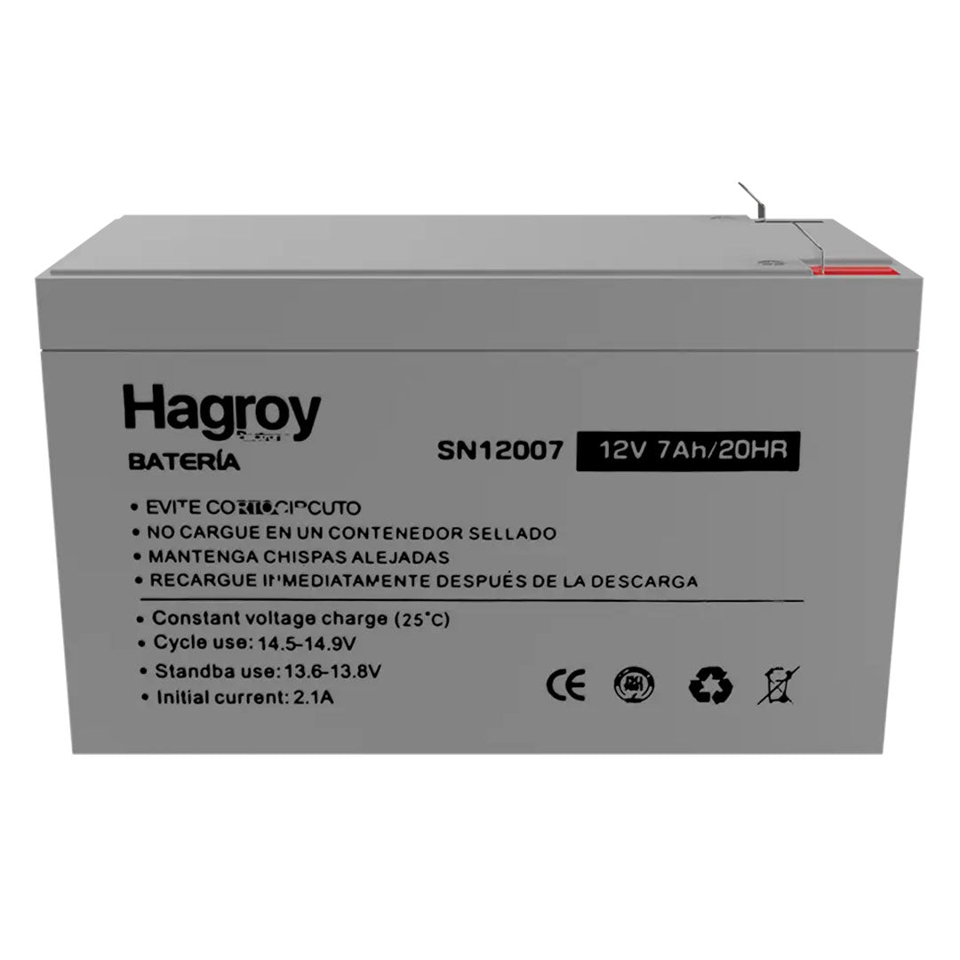 HAGROY PS7-12 Batería 12V 7A