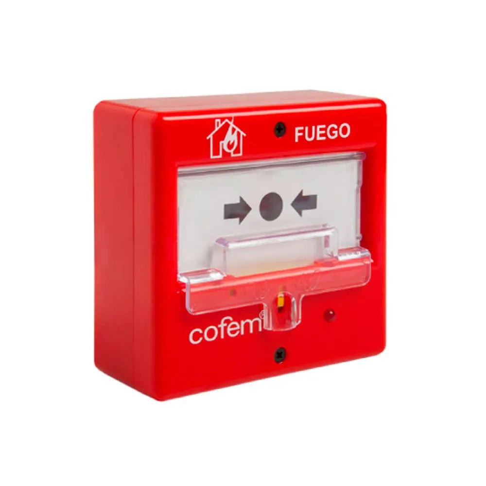 COFEM PUCAY PULSADOR DE ALARMA REARMABLE DIRECCIONABLE LYON
