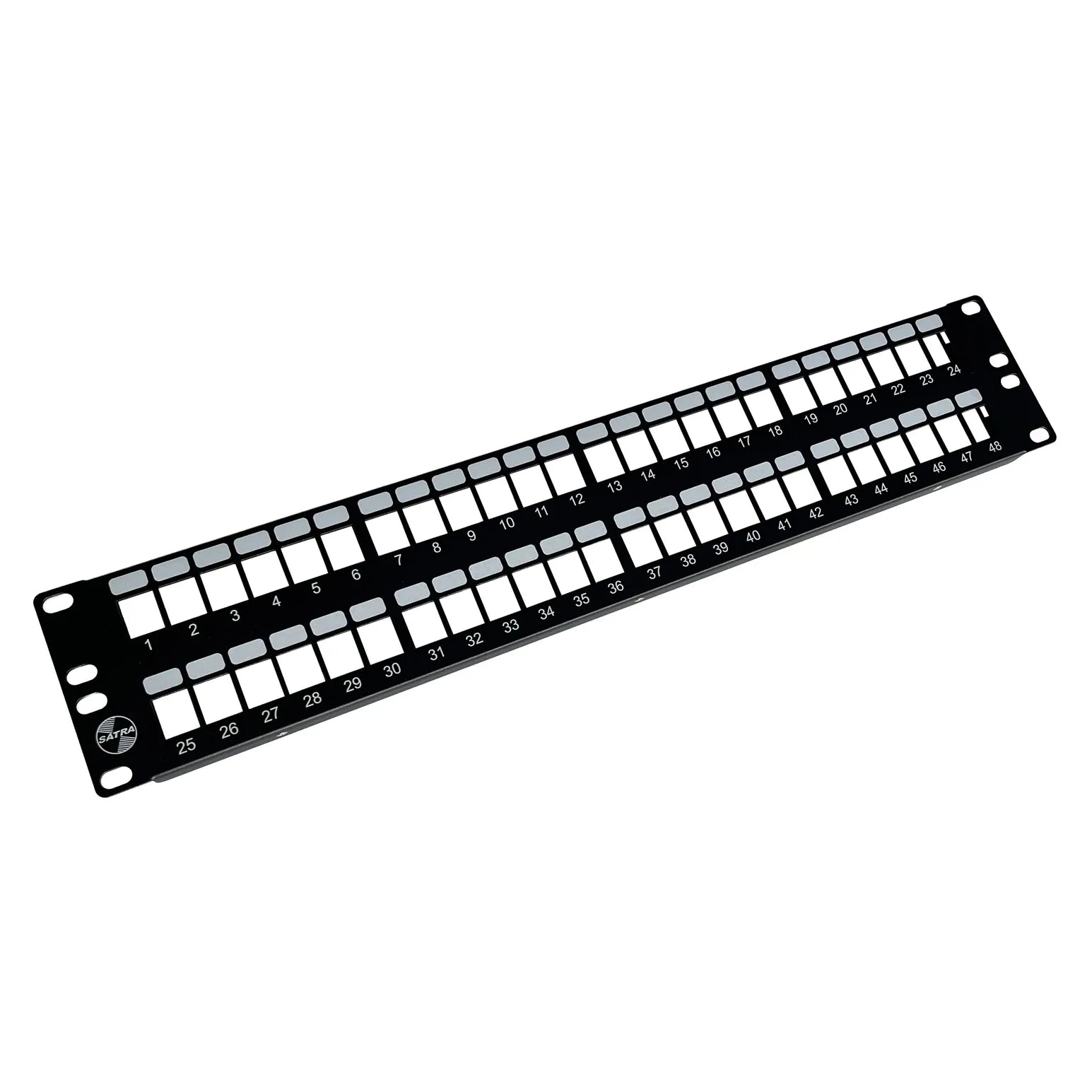SATRA 0103024802 Patch Panel Cat6 48 Puertos 2RU Descargado