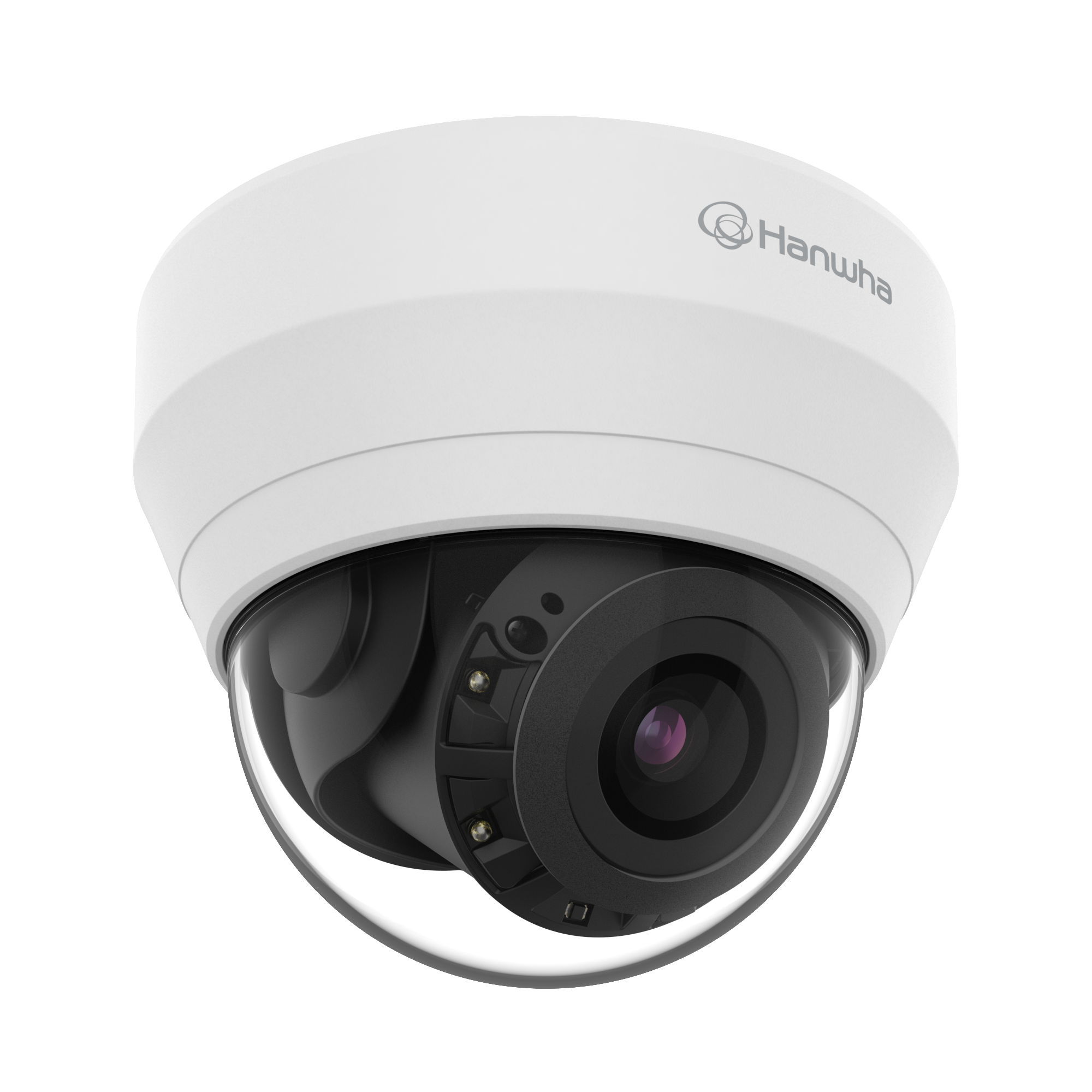HANWHA VISION QND-6082R1 Camara de Seguridad IP 2MP PoE Lente Varifocal 3.2-10mm