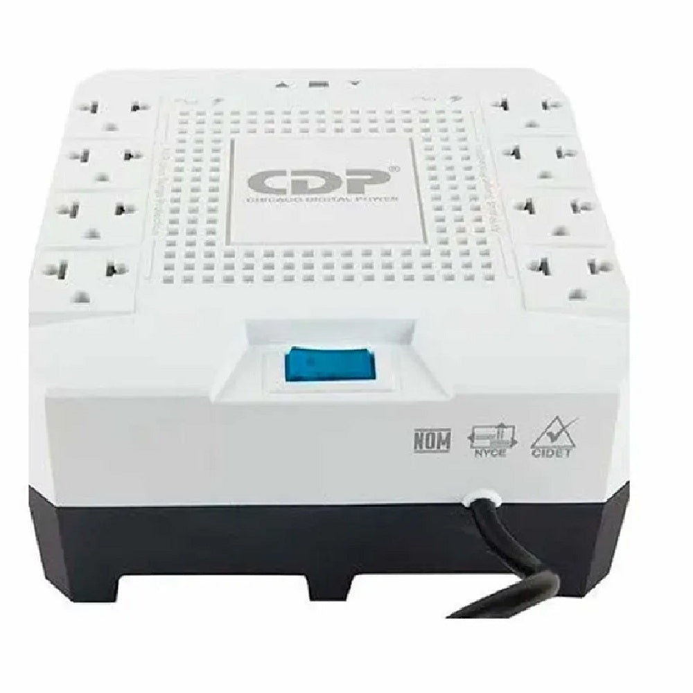 CDP R-AVR1808I Estabilizador de Voltaje 1800V 1000W 8 Salidas
