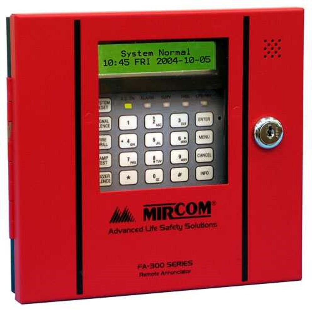 MIRCOM RAM-300LCDR Teclado anunciador remoto para serie FX350