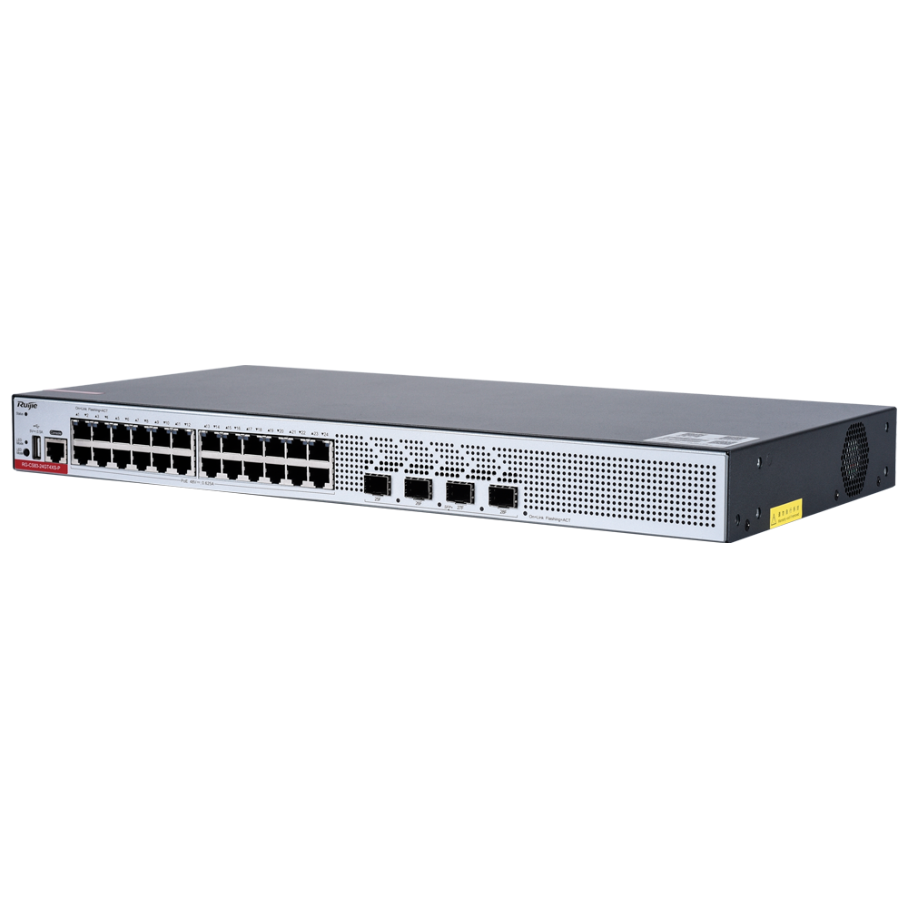 RUIJIE REYEE RG-CS83-24GT4XS-P Switch 24 Puertos Gb PoE+ 4Uplinks 10G L3