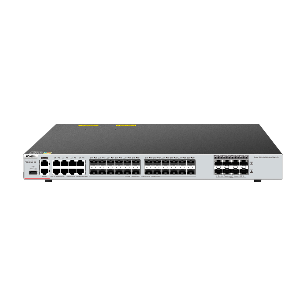 RUIJIE REYEE RG-CS85-24SFP-8GT8XS-D Switch 24 Puertos SFP+ 8RJ45 Gb 8Uplinks 10G L3