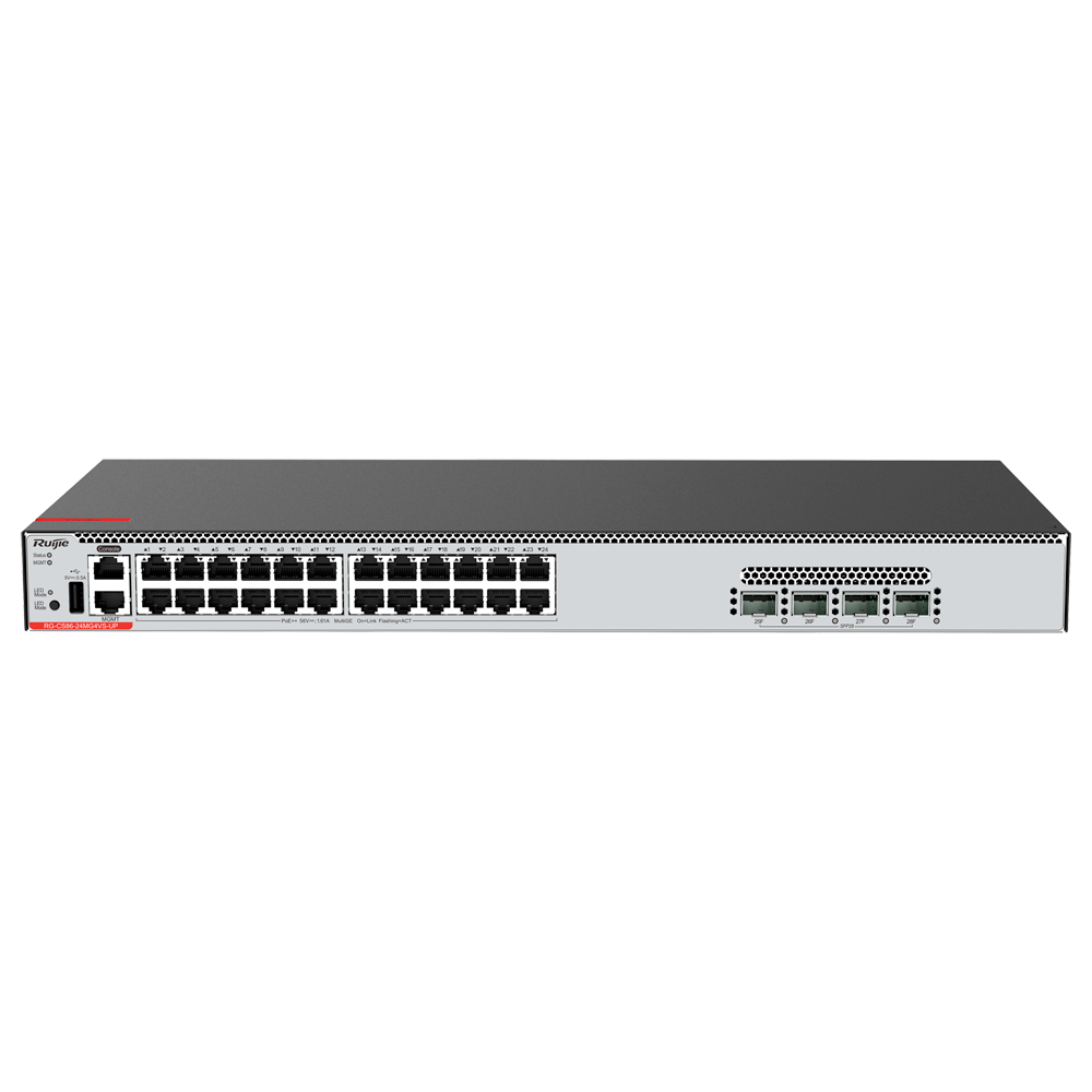 RUIJIE REYEE RG-CS86-24MG4VS-UP Switch 24 Puertos Multi-Gigabit PoE+ Uplinks 10G