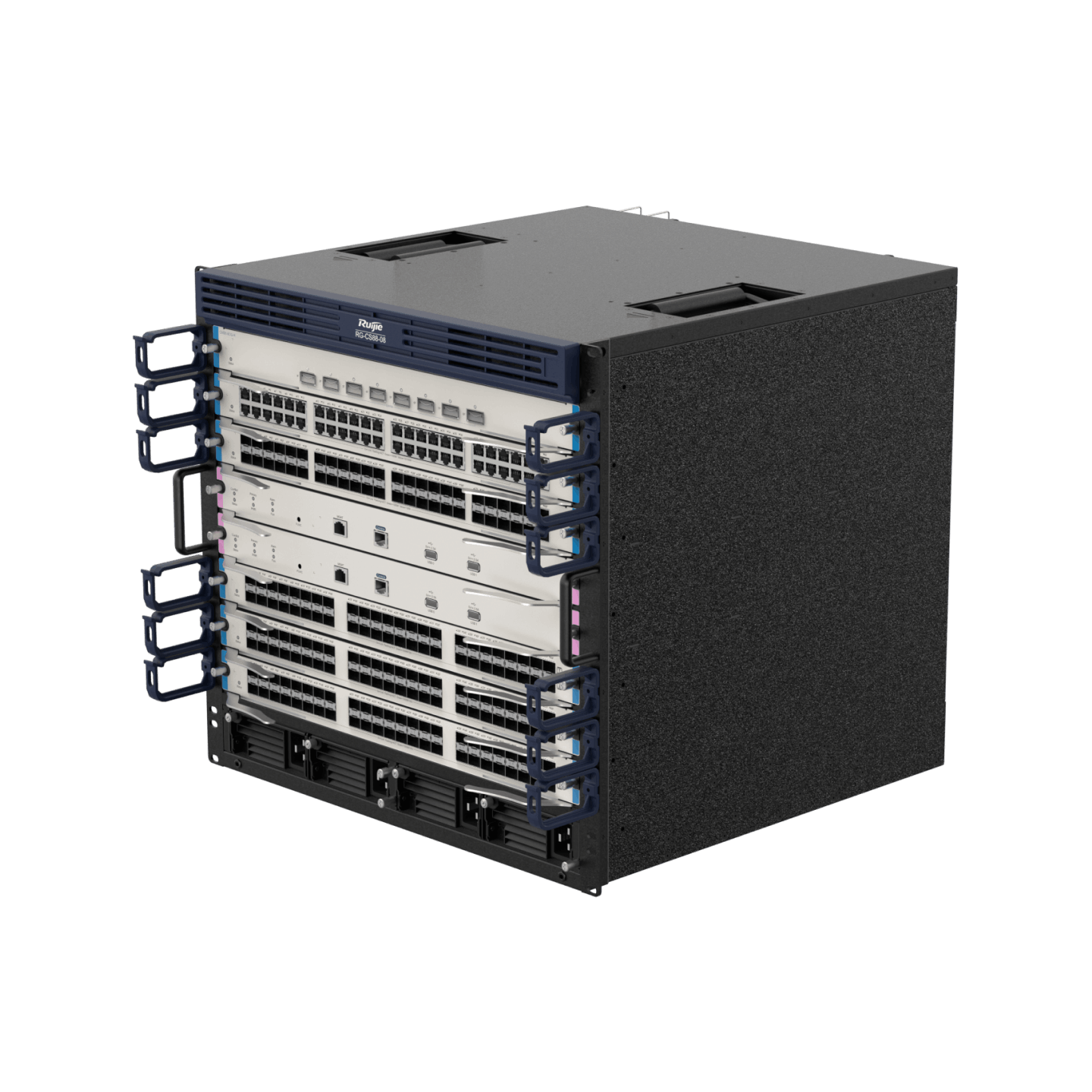 RUIJIE REYEE RG-CS88-08 Switch Modular de Chasis 6 Slots 2 Supervisores L3