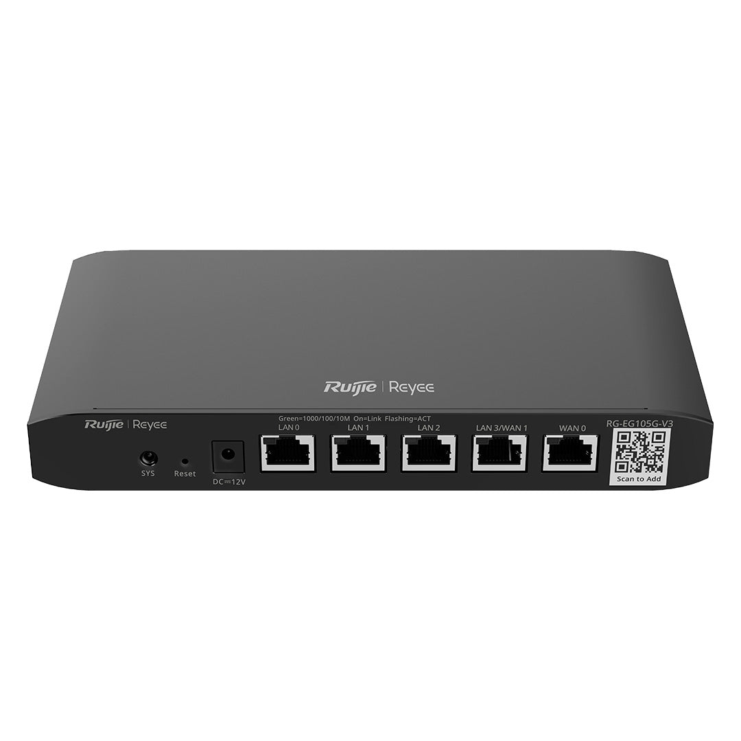 RUIJIE REYEE RG-EG105G-v3 Router 5 Puertos Gigabit + VPN L3 Cloud