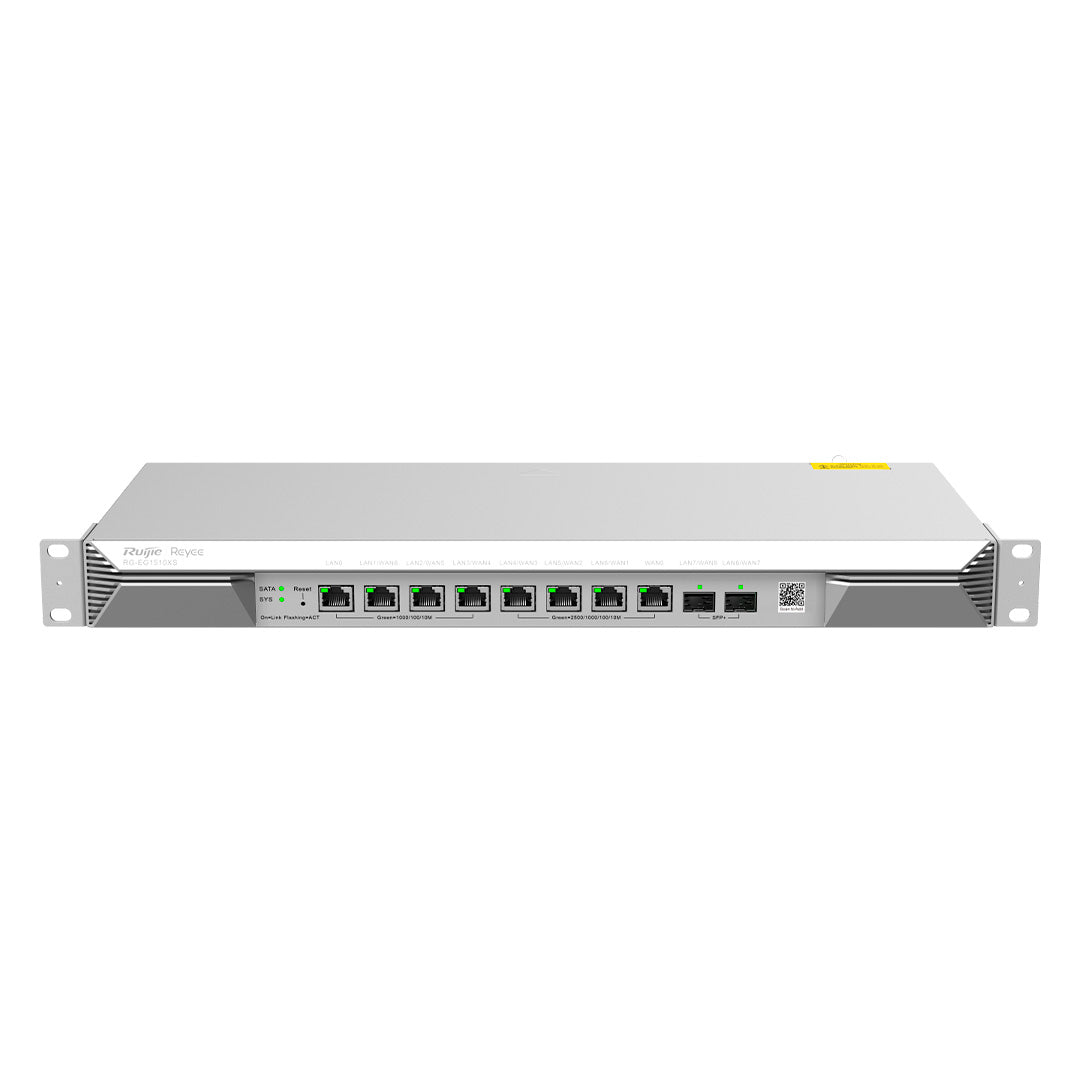 RUIJIE REYEE RG-EG1510XS Router Gateway 10 Puertos con SFP+ 10 G L3 Cloud 1500 Usuarios