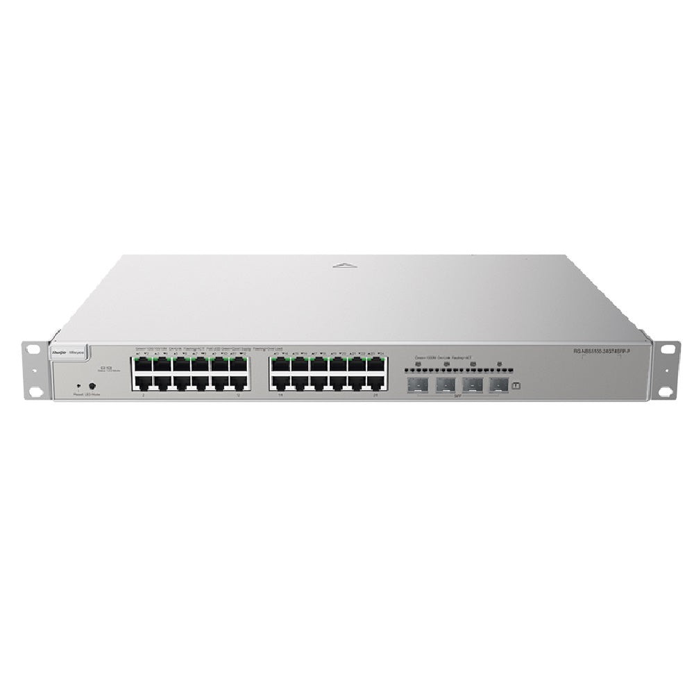 RUIJIE REYEEE RG-NBS5200-24GT4XS-P Switch 24 Puertos PoE Gb 4SFP 10G L3 Cloud