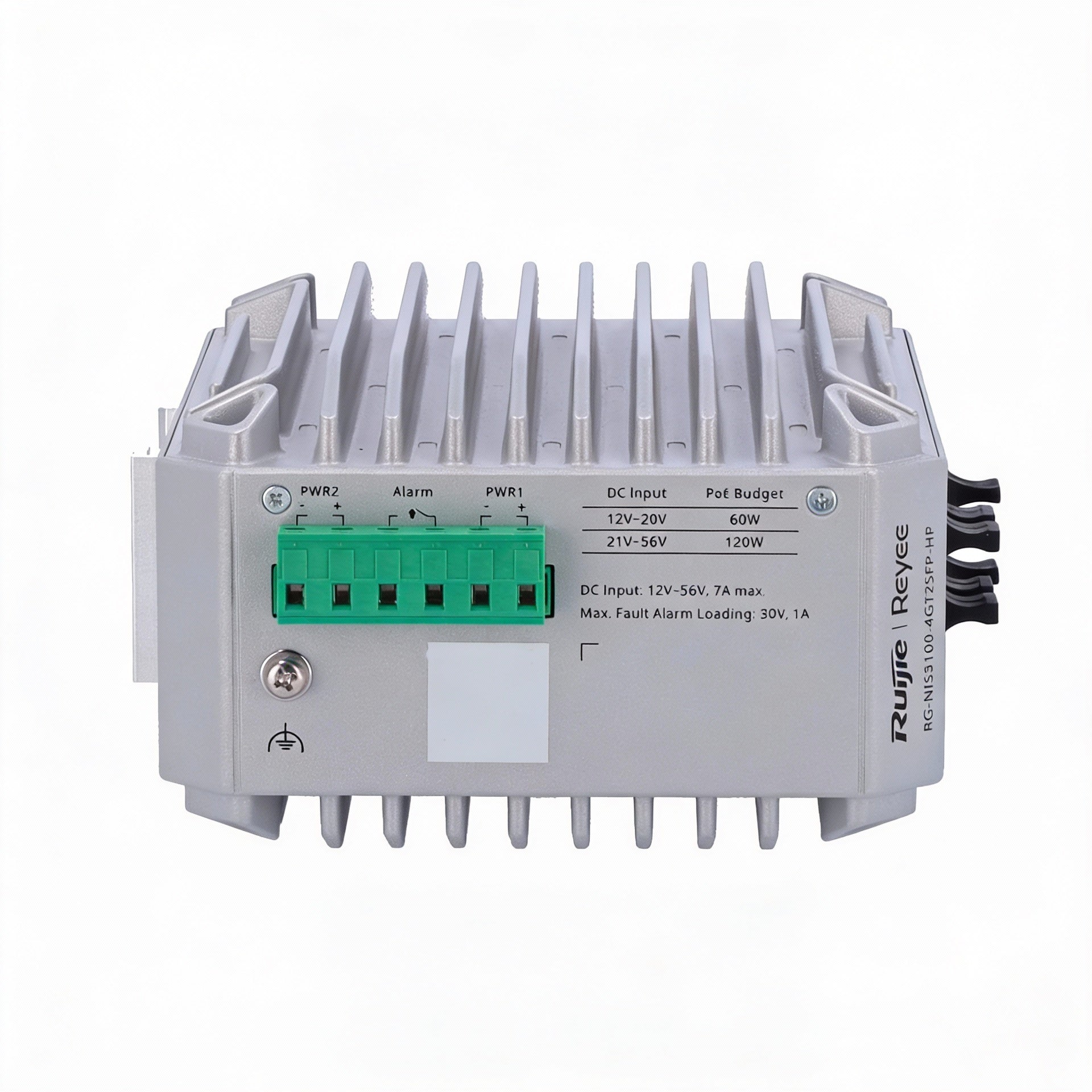 RUIJIE REYEE RG-NIS3100-4GT2SFP-HP Switch Industrial PoE 4 Puertos Gigabit + 2SFP