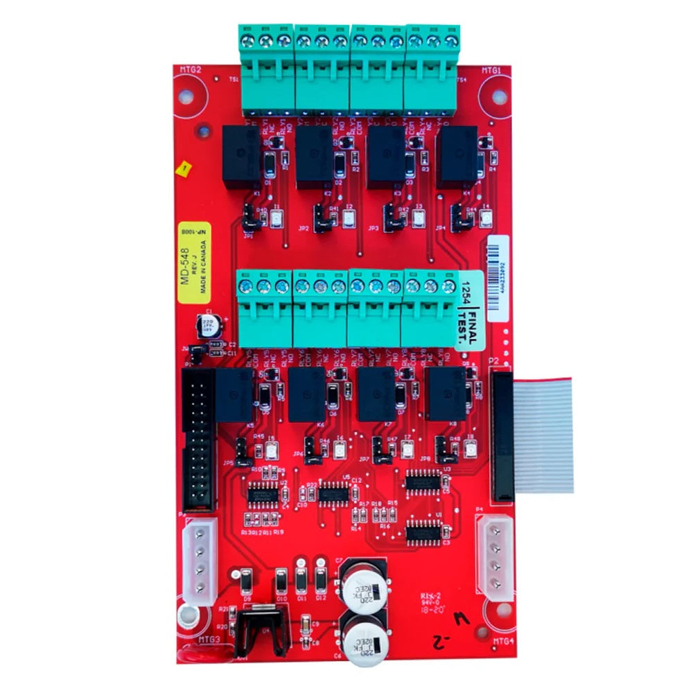 MIRCOM RM-1008A Módulo de 8 salidas relé para flexnet