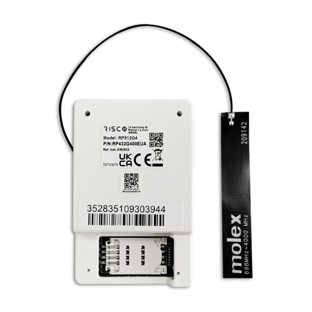 RISCO RP432G400LAA Módulo GSM 4G multisocket para LightSYS Plus