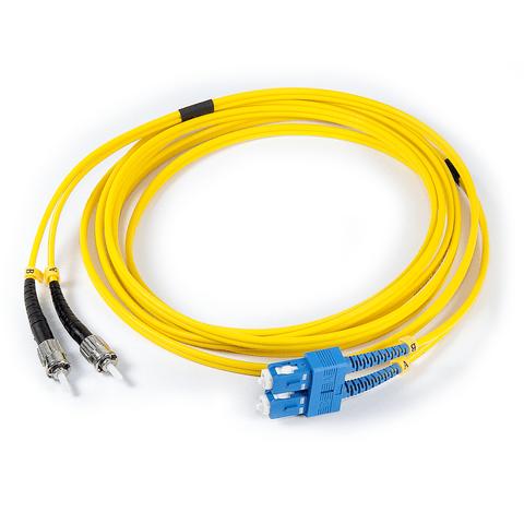 SIEMON FJ2-SAUSCUL-02H Patch Cord FO ST-SC Monomodo Duplex XGLO 2mts. LSZH