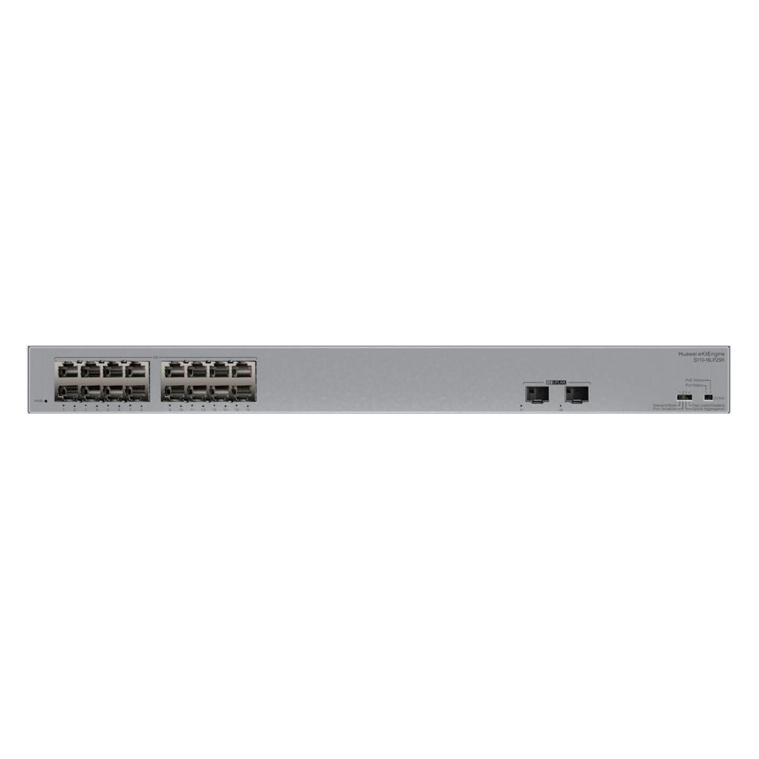 HUAWEI eKIT S110-16LP2SR Switch PoE 16 Puertos Gigabit 2SFP
