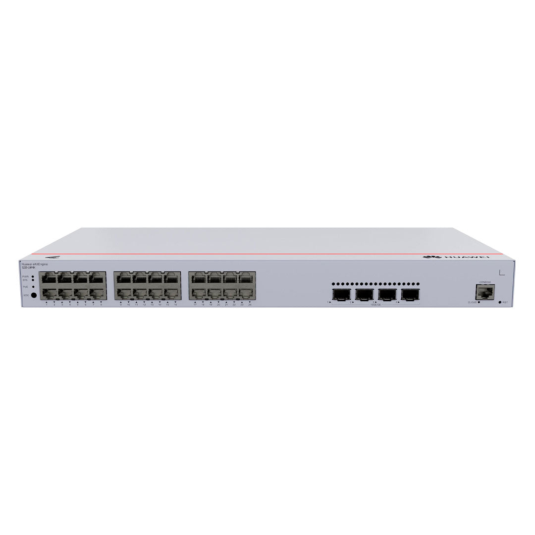 HUAWEI eKIT S220-24P4X Switch PoE 24 Puertos Gigabit 4SFP+ 10GB 400W L2
